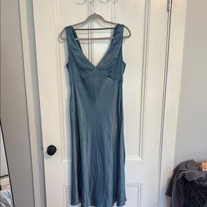 Lulus Midi Blue Sleeveless Dress